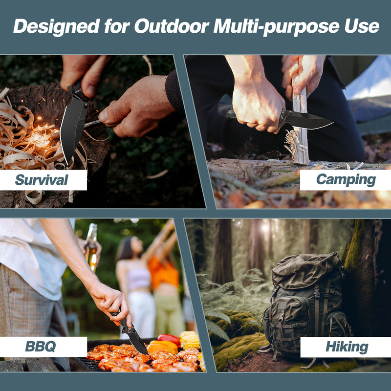 Load image into Gallery viewer, Colorful 3.26" Folding Knife | 14C28N | G10 | Falcon | FINTISO