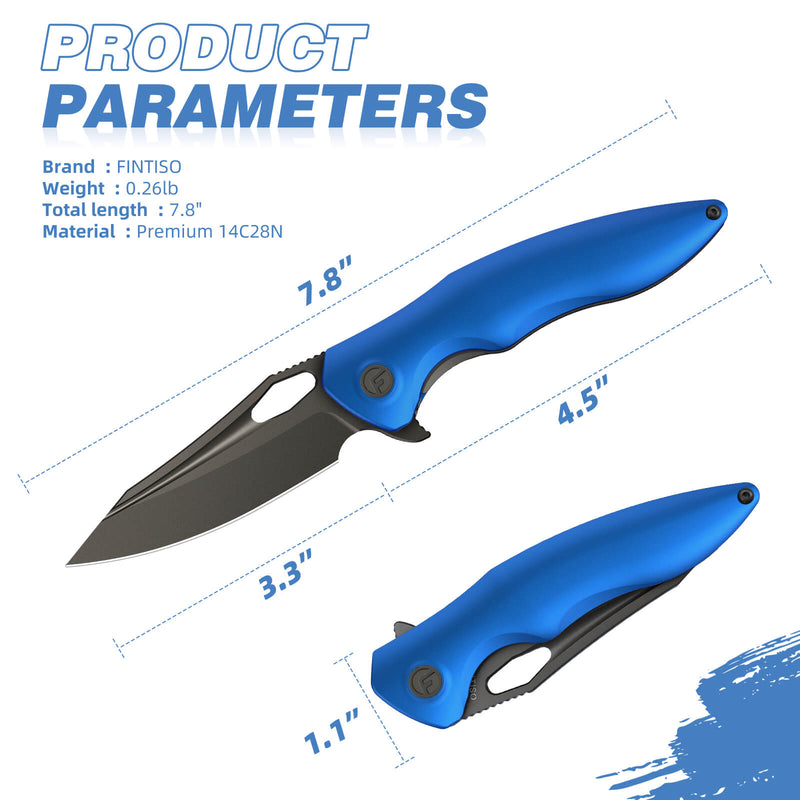 Load image into Gallery viewer, Blue Apollo Fintiso