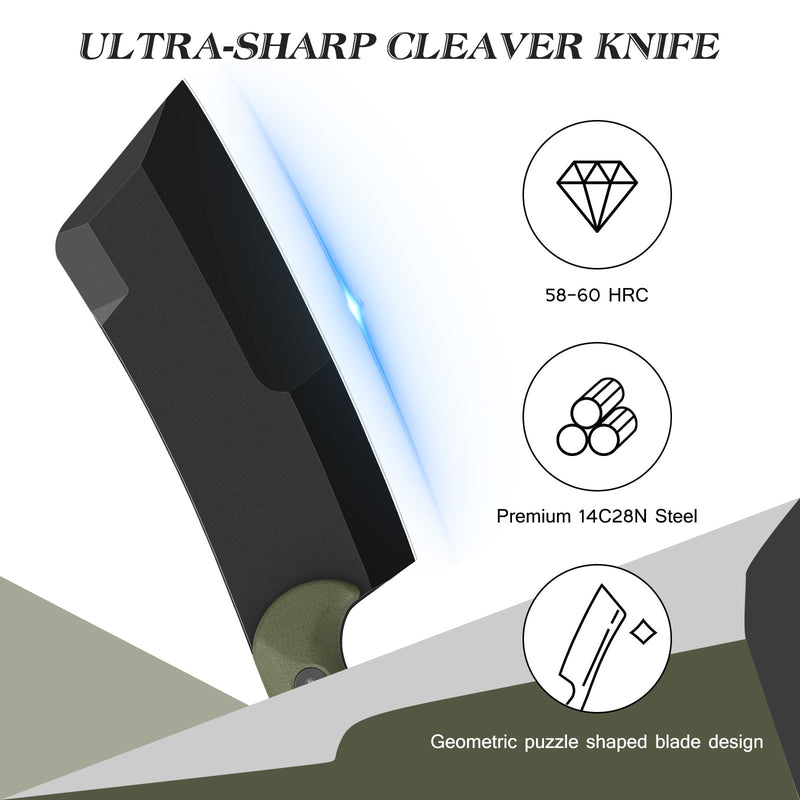 Load image into Gallery viewer, Olive Butcher Knife Zoka Fintiso