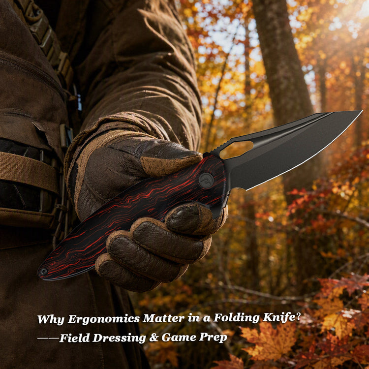 Field Dressing & Game Prep: Why Ergonomics Matter in a Folding Knife