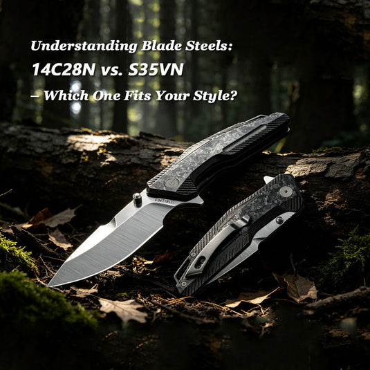 Understanding Blade Steels: 14C28N vs. S35VN – Which One Fits Your Style?