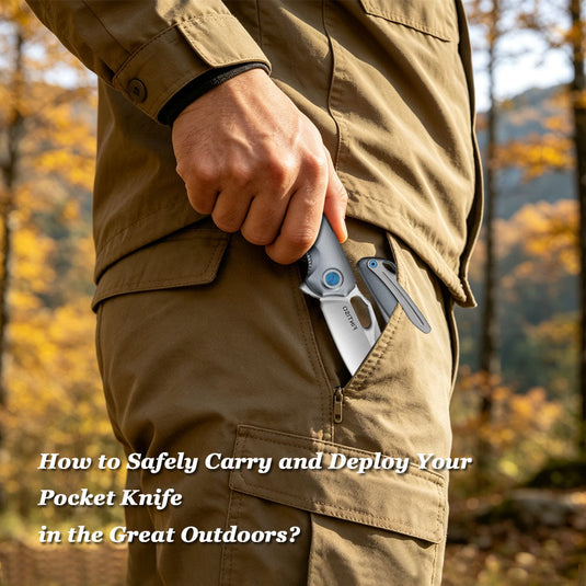 How to Safely Carry and Deploy Your Pocket Knife in the Great Outdoors