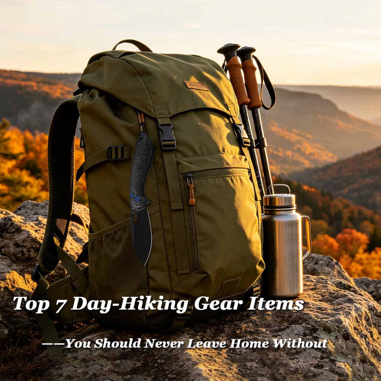 Top 7 Day-Hiking Gear Items You Should Never Leave Home Without