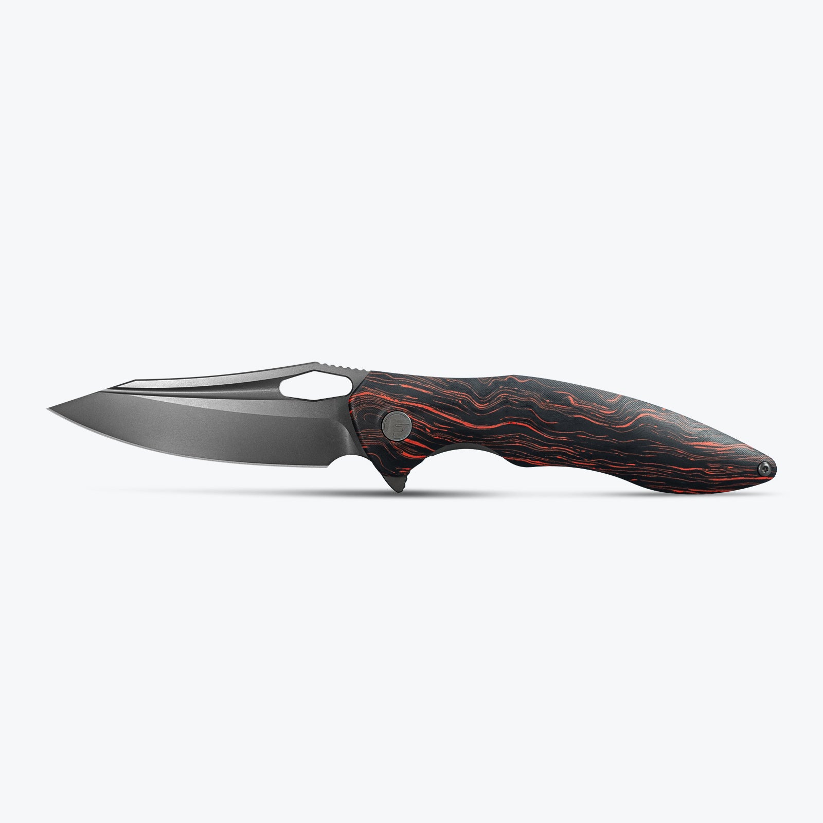 Maroon 3.3" Folding Knife | 14C28N | G10 | Apollo | FINTISO