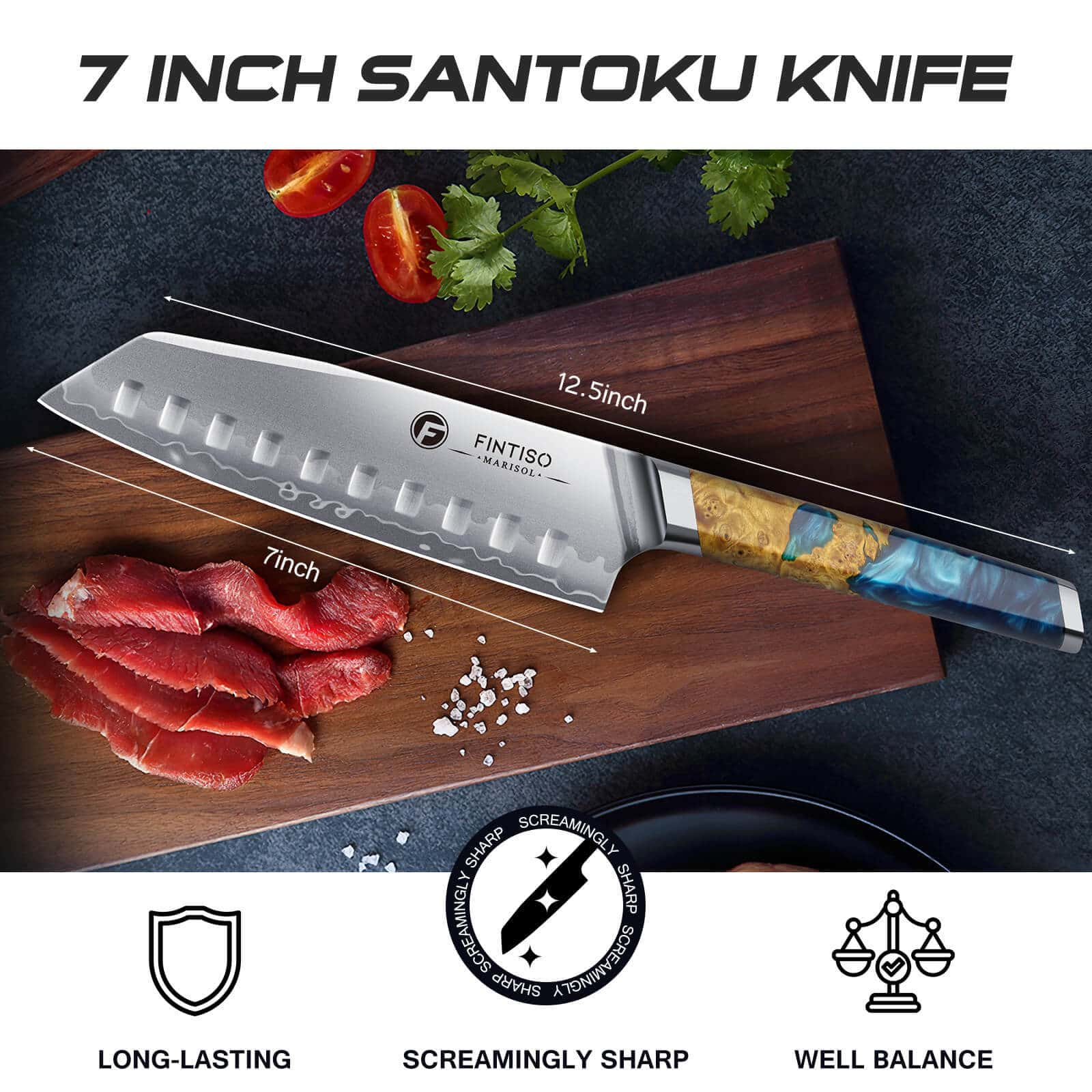 Santoku Knife Marisol Fintiso